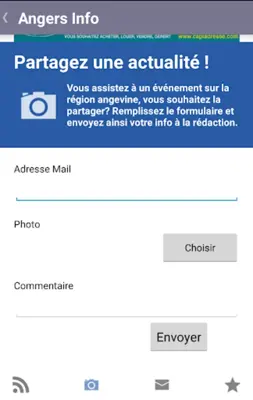 Angers Info 2.0 android App screenshot 1