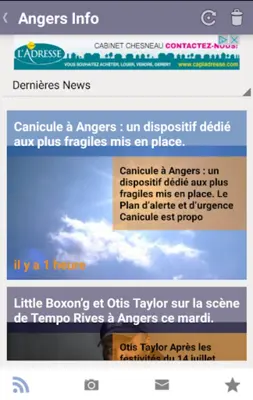 Angers Info 2.0 android App screenshot 3